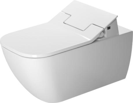 Duravit Happy D.2 Rimless h&aelig;ngesk&aring;l m/wonderglis til sensowash s&aelig;de