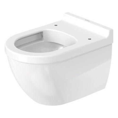 Duravit Starck 3 væghængt toilet rimless m/HygieneGlaze u/sæde Duravit Starck 3 væghængt toilet rimless m/HygieneGlaze u/sæde