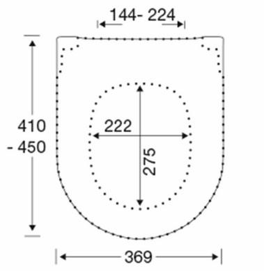 Pressalit Style D2 toiletsæde m/SoftClose og Lift-off - Mat dusty green Pressalit Style D2 toiletsæde m/SoftClose og Lift-off - Mat dusty green