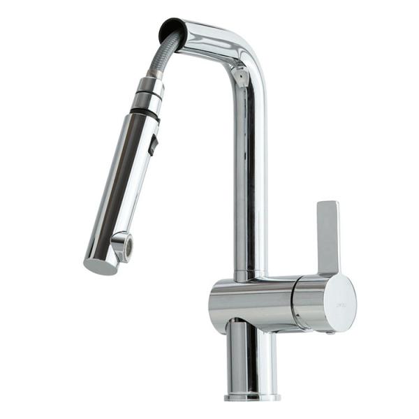 Lavabo Kubus 285 k&oslash;kkenarmatur m/udtr&aelig;k - Krom