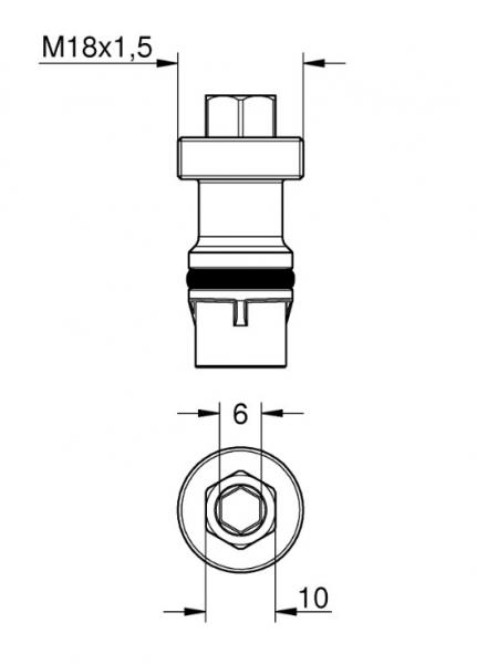Service stopperepasser til Grohtherm SmartControl og SmartControl termostats&aelig;t 2 stk