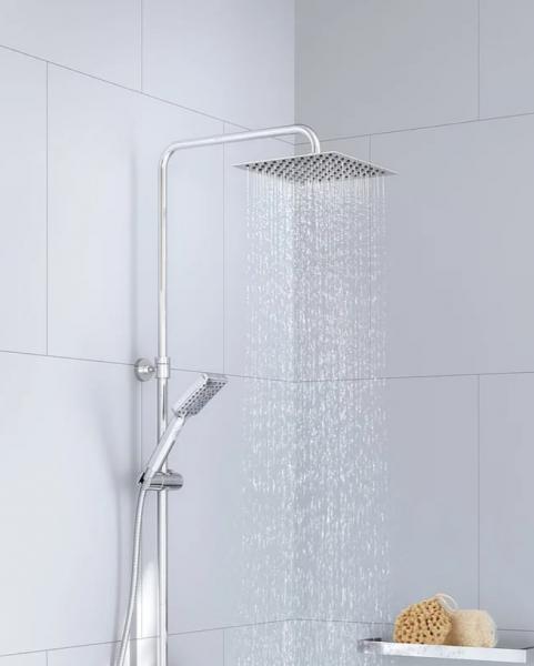 Gustavsberg Square bruses&aelig;t - Krom