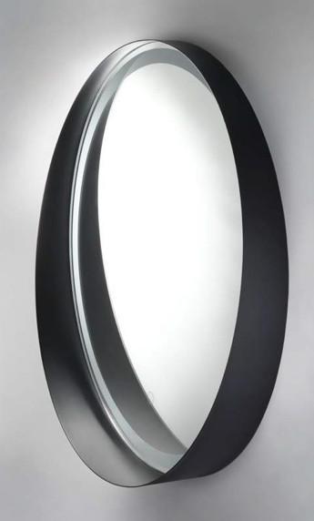 Bath Creator rundt spejl m/LED Ø60 - Mat sort Bath Creator rundt spejl m/LED Ø60 - Mat sort