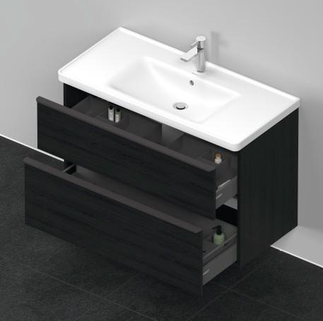 Duravit D-Neo 100 m&oslash;bels&aelig;t - Sort eg