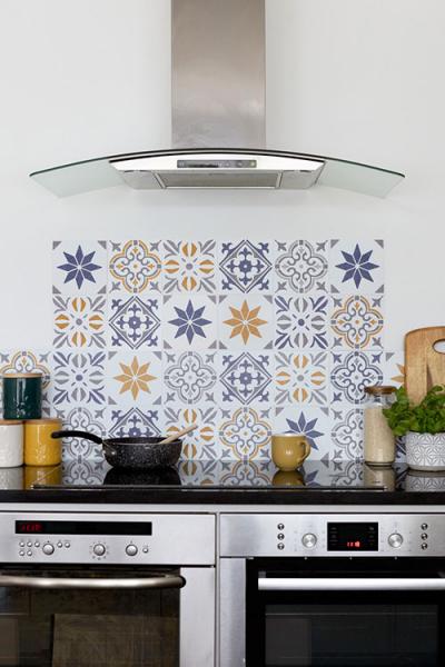 D-C-fix selvklæbende fliser til væg - Nadia blue D-C-fix selvklæbende fliser til væg - Nadia blue