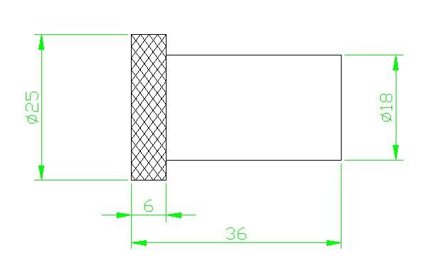 Cass&oslash;e h&aring;ndkl&aelig;dekrog m/crystal cut - B&oslash;rstet rustfrit st&aring;l