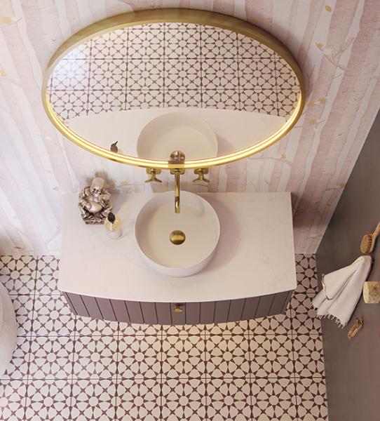 Dansani Circle &Oslash;36 fritst&aring;ende bowlevask - Uden overl&oslash;b