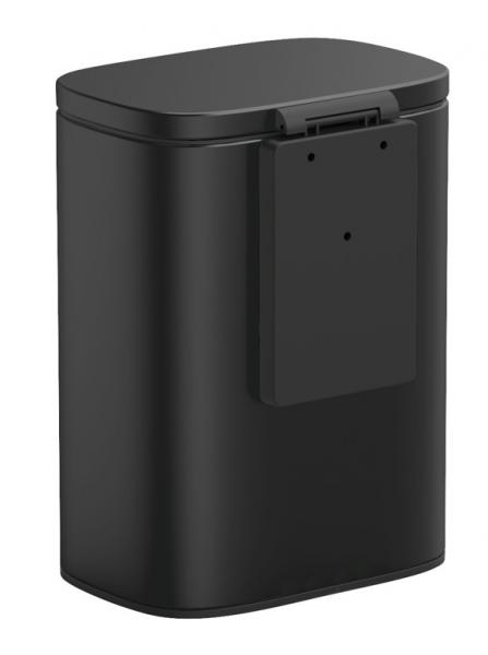 Wenko Sare væghængt toiletspand m/softclose - Mat sort Wenko Sare væghængt toiletspand m/softclose - Mat sort