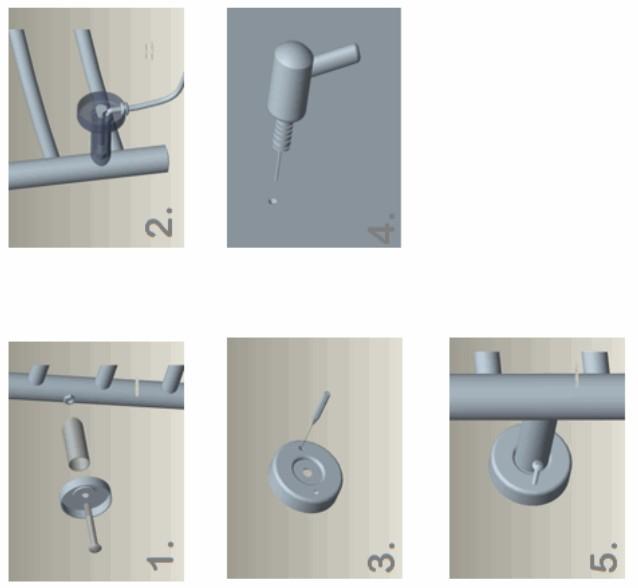 TVS Eldo 6 h&aring;ndkl&aelig;det&oslash;rrer lige - 50x69 cm - Poleret rustfrit st&aring;l