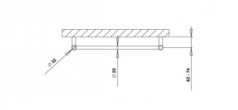 Strømberg Linus Håndklædetørrer 90,5x48 cm - Krom Strømberg Linus Håndklædetørrer 90,5x48 cm - Krom