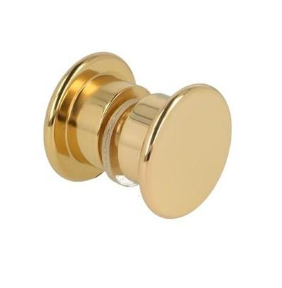 Bath firkantet niche - Klar glas/Poleret messing Bath firkantet niche - Klar glas/Poleret messing