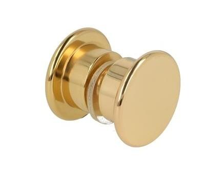 Bath bruseniche m/fast væg - Klar glas - Messing Bath bruseniche m/fast væg - Klar glas - Messing