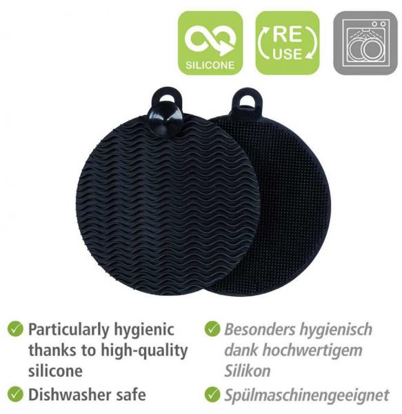 Wenko silikone rengøringssvampe - 2 stk Wenko silikone rengøringssvampe - 2 stk