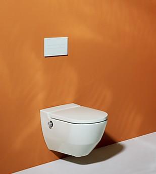 Laufen Navia duschtoilet cleanet rimless, LCC og softclose sæde Laufen Navia duschtoilet cleanet rimless, LCC og softclose sæde