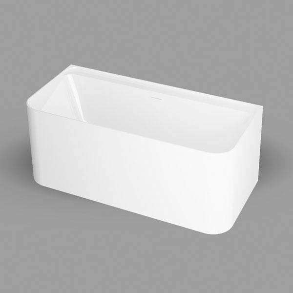 Str&oslash;mberg Piceno back-to-wall badekar 1700 x 800mm