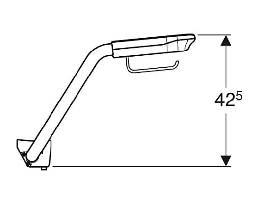 If&ouml; Care armst&oslash;tte med papirholder til If&ouml; Spira/Sign h&oslash;j model