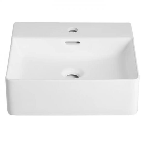 Lavabo Boxo 42 h&aring;ndvask t/v&aelig;g eller bord - 1 hanehul