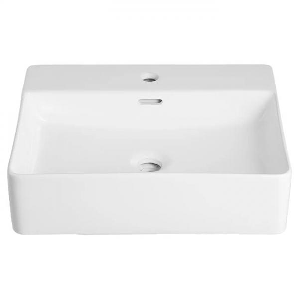 Lavabo Boxo 50 h&aring;ndvask t/v&aelig;g eller bord - 1 hanehul