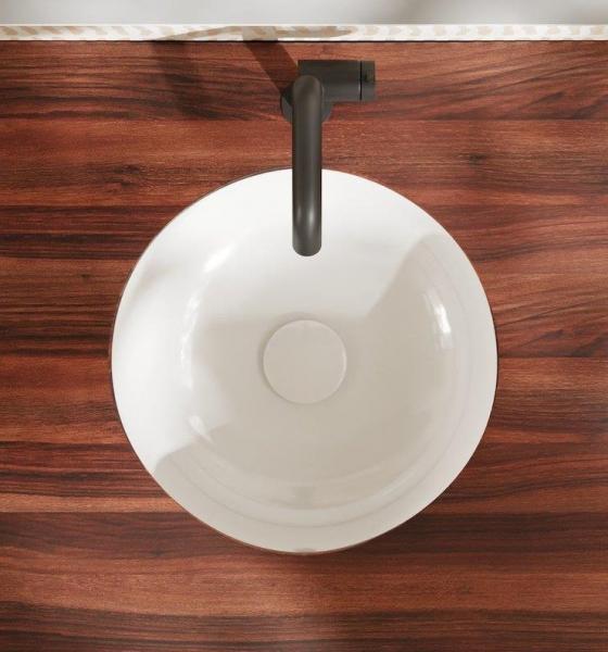 hansgrohe Xuniva S 35 h&aring;ndvask t/underlimning - Med overl&oslash;b - Uden hanehul