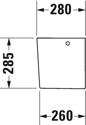 Duravit No. 1 halvsøjle Duravit No. 1 halvsøjle