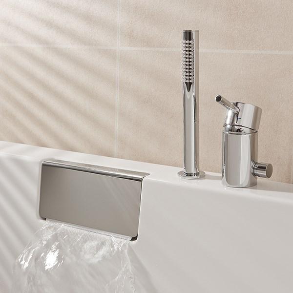 Str&oslash;mberg Celsius badekar t/indbygning - 170 x 70 - H&oslash;jre - 1 rygl&aelig;n