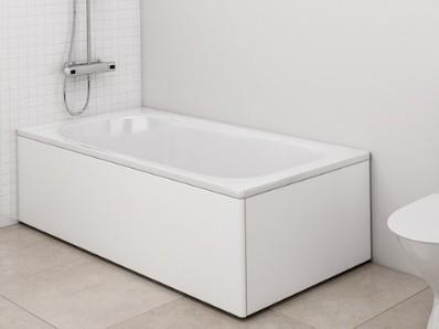 If&ouml; Caribia badekar t/indbygning - 170 x 70 - 1 rygl&aelig;n