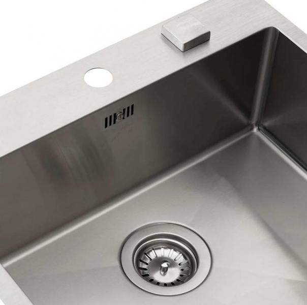 Lavabo Kubus 541 Soft køkkenvask m/auto-strainer Lavabo Kubus 541 Soft køkkenvask m/auto-strainer