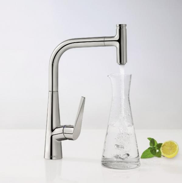 Hansgrohe Talis Select S 300 k&oslash;kkenarmatur med udtr&aelig;kstud