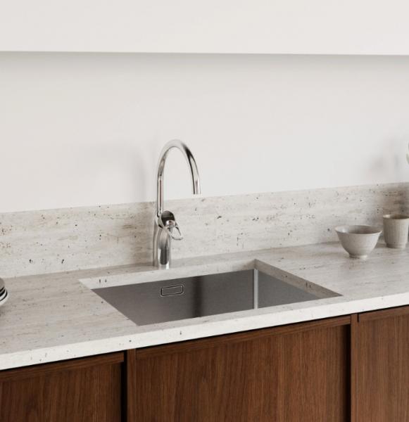 FM Mattsson 9000XE k&oslash;kkenarmatur m/koldstart og Ecoflow