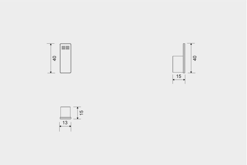 Unidrain ReFrame h&aring;ndkl&aelig;dekrog 2 stk. - Kobber