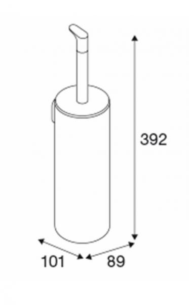 Pressalit Style komplet pakke til badev&aelig;relset - Mat sort