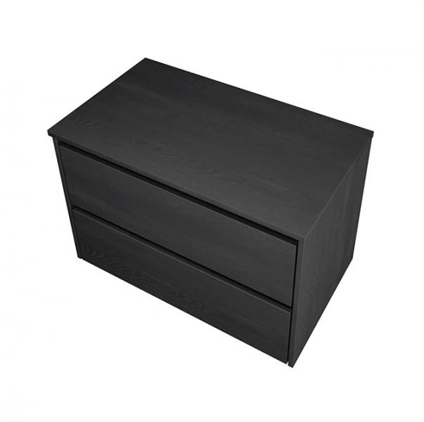 Sanibell Proline 81 underskab m/bordplade og skuffer - Sort eg Sanibell Proline 81 underskab m/bordplade og skuffer - Sort eg