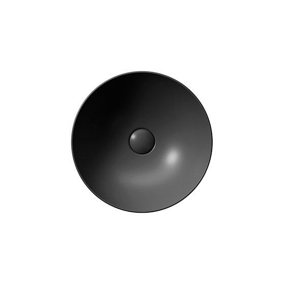 GSI Pura 40 rund fritstående bowlevask - Uden overløb - Ardesia GSI Pura 40 rund fritstående bowlevask - Uden overløb - Ardesia