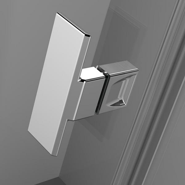 Strømberg Noma 45 svingdør m/sidepanel 1000mm - Venstre - Krom Strømberg Noma 45 svingdør m/sidepanel 1000mm - Venstre - Krom