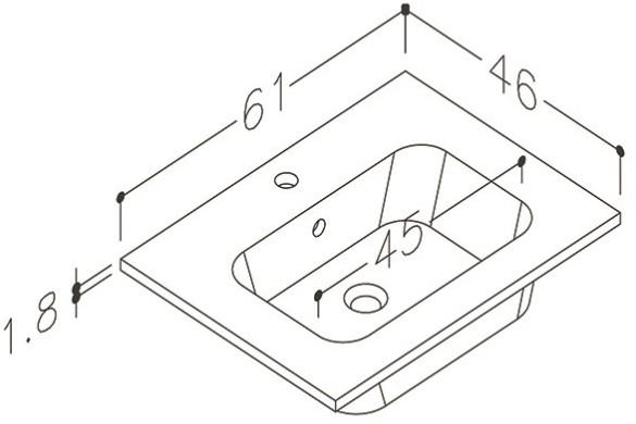 Str&oslash;mberg Domo 60 m&oslash;bels&aelig;t - Beige cashmere