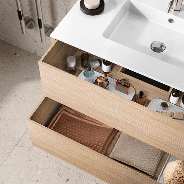 Strømberg Nordic Handcrafted 60 underskab m/skuffer - Light oak Strømberg Nordic Handcrafted 60 underskab m/skuffer - Light oak