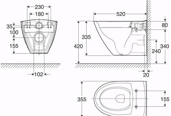 If&ouml; Spira Art toiletpakke inkl. s&aelig;de m/soft-close, lav cisterne og krom betjening