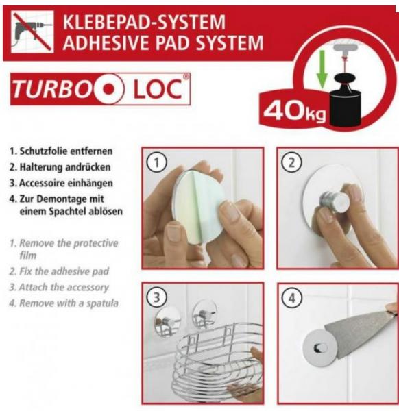 Wenko Sare væghængt toiletspand m/softclose - Mat sort Wenko Sare væghængt toiletspand m/softclose - Mat sort
