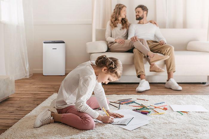 Eeese Emma affugter m/WiFi - Hvid - 20L/100 kvm Eeese Emma affugter m/WiFi - Hvid - 20L/100 kvm