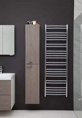 Kriss Apollo Plan h&aring;ndkl&aelig;det&oslash;rrer - 50x78 cm - Krom