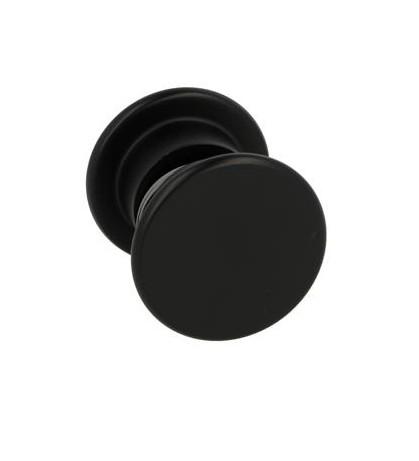 Bath dobbelt nichedør - Klar glas - Mat sort Bath dobbelt nichedør - Klar glas - Mat sort