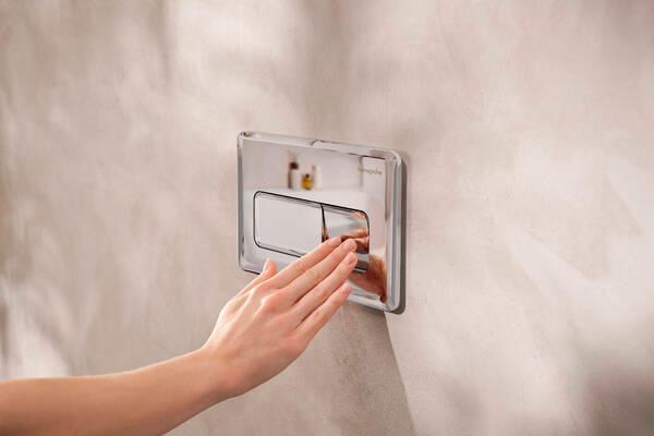 hansgrohe iFrame Original Q betjeningsplade - Krom