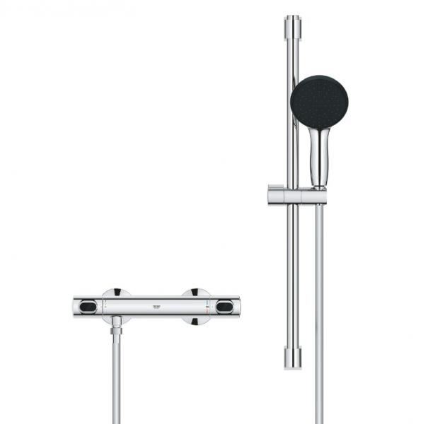 Grohe Precision Flow brusesystem - Krom Grohe Precision Flow brusesystem - Krom