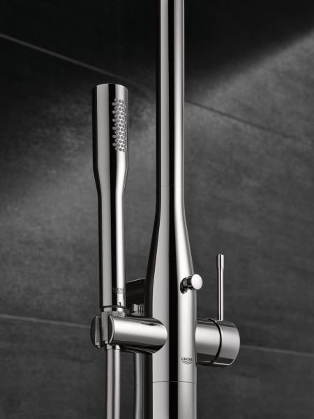 Grohe Essence fritstående komplet brusesystem - Krom Grohe Essence fritstående komplet brusesystem - Krom