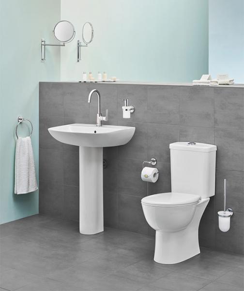 Grohe Bau Cosmopolitan toiletb&oslash;rste til v&aelig;g - Krom