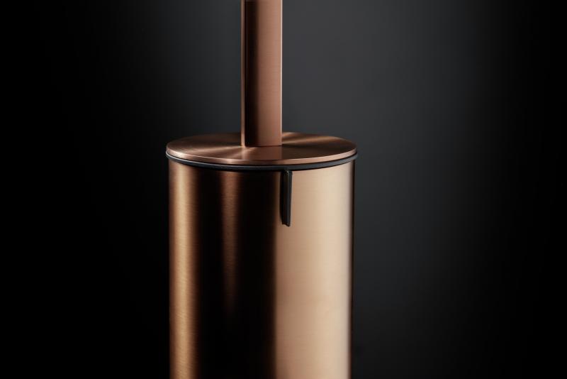 Unidrain ReFrame toiletb&oslash;rste til v&aelig;g - Kobber