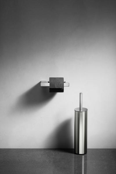 Unidrain ReFrame toiletb&oslash;rste til gulv - Poleret st&aring;l