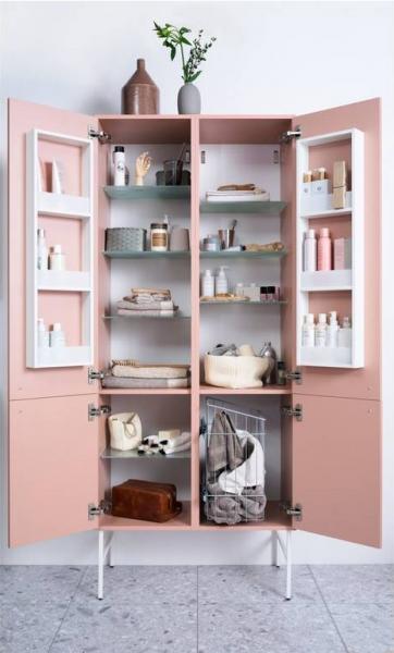 Gustavsberg Artic 40 højskab - Askegrå Gustavsberg Artic 40 højskab - Askegrå