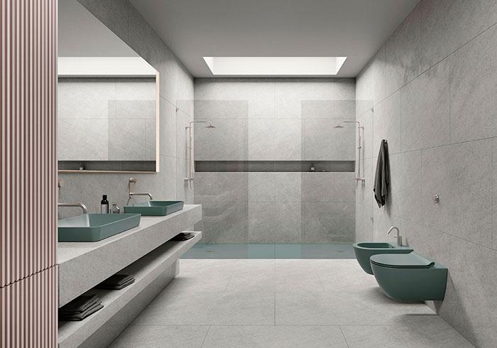 GSI Pura 60 fritst&aring;ende bowlevask - Firkantet - Uden overl&oslash;b - Agave