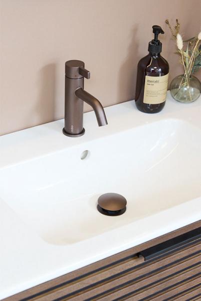 Cass&oslash;e Crown Stripe 80 m&oslash;bels&aelig;t m/skuffer - Brun ask